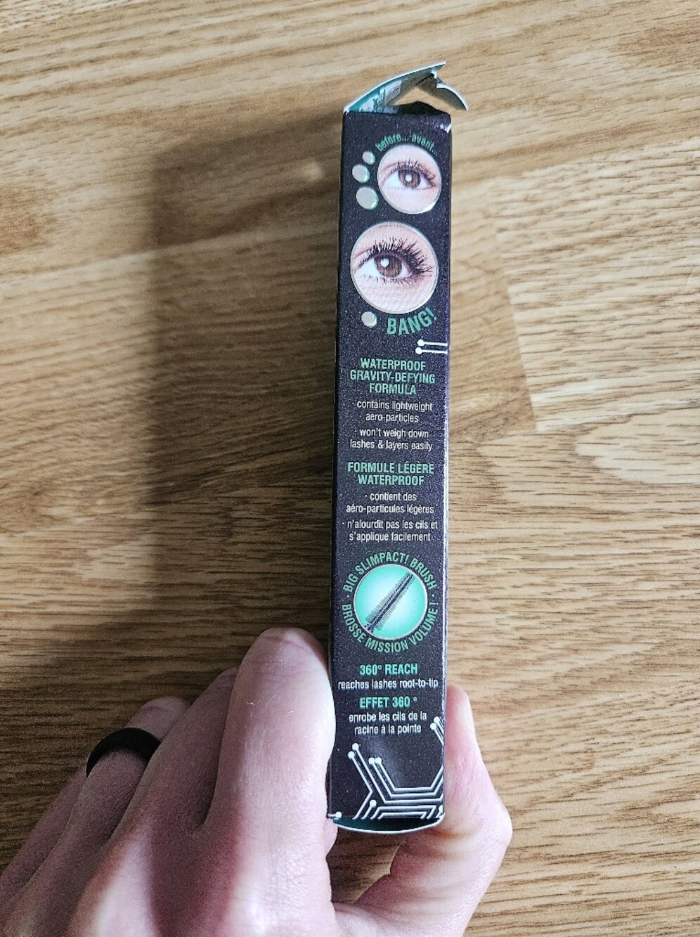 NWT Benefit BADgal Waterproof Volumizing Mascara Intense Pitch Black - Picture 5 of 6